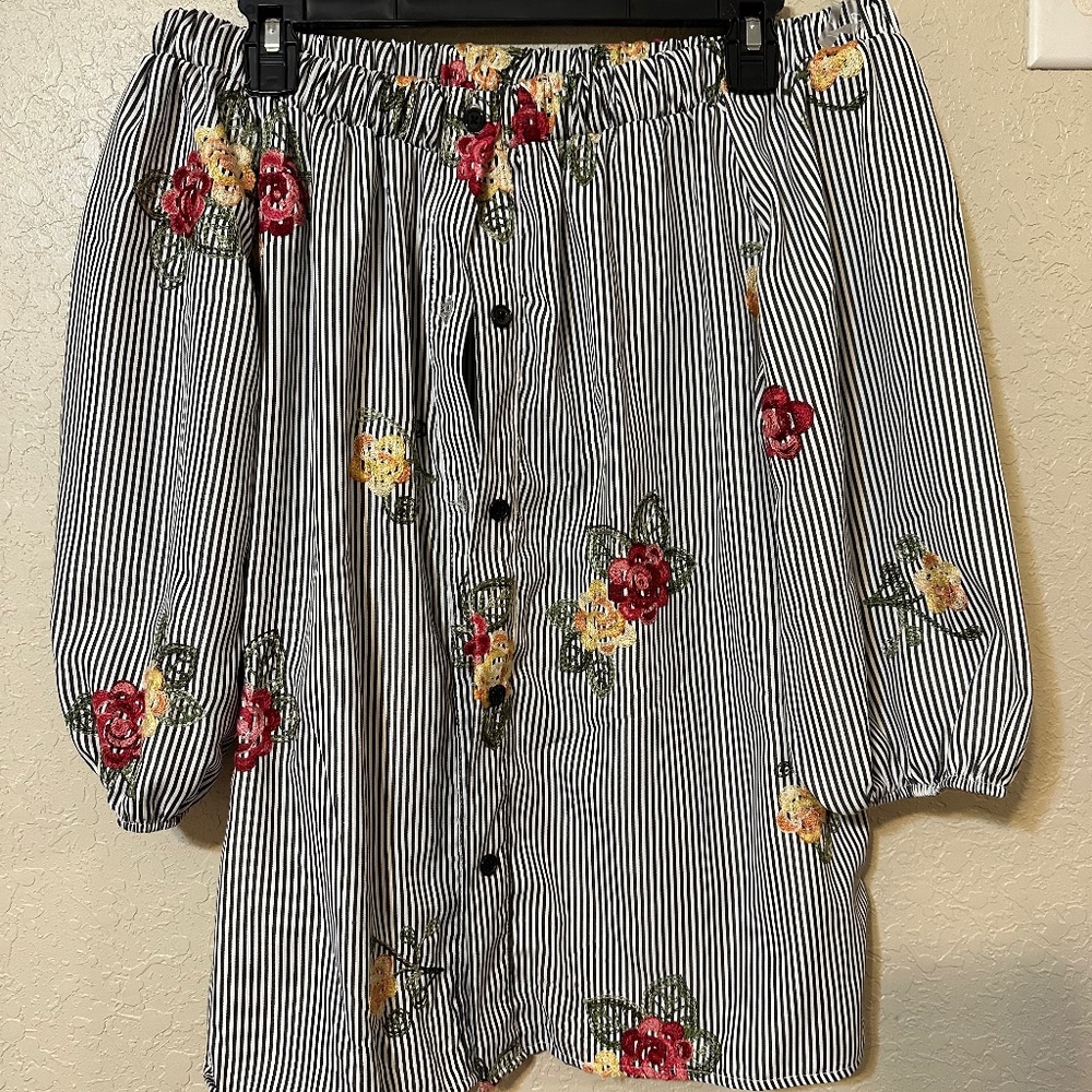 Off the shoulder blouse